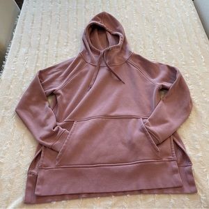 Athleta sz XS Cozy Karma Longer hoodie sugarplum mauve